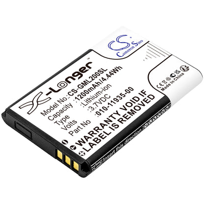 Replacement Battery for Garmin 010-01055-15 – GPS, Navigator – 1200mAh / 3.7V - image 1