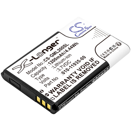 Replacement Battery for Garmin 010-01055-15 – GPS, Navigator – 1200mAh / 3.7V - image 1