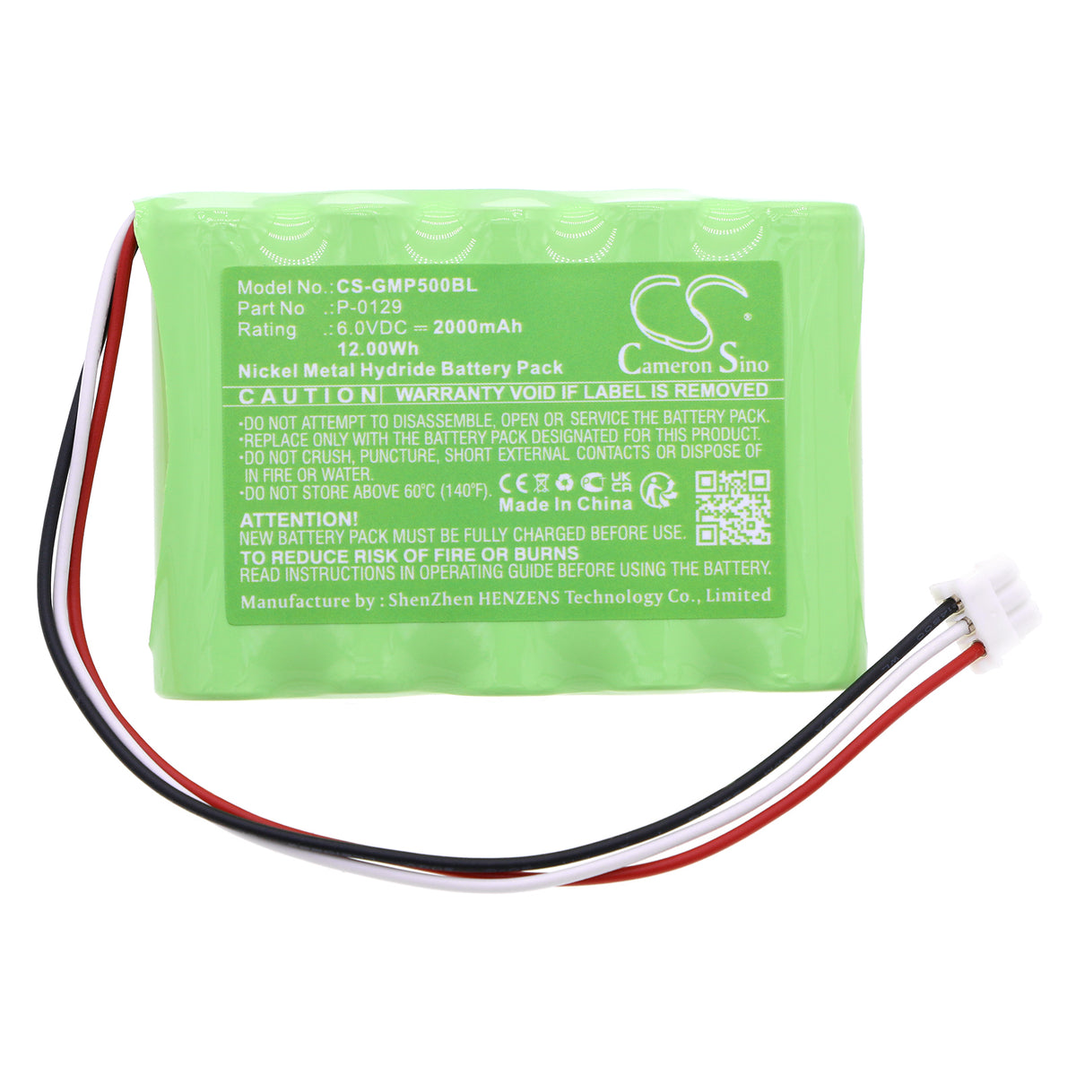 Replacement Battery for GALEB MP-55 – Cash Register – 2000mAh / 6V