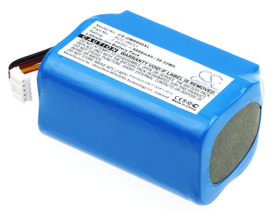Replacement Battery for Grace Mondo GDI-IRC6000 – DAB Digital – 6800mAh / 7.4V