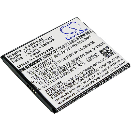 Replacement Battery for Gigaset GS160 – Mobile, SmartPhone – 2200mAh / 3.8V
