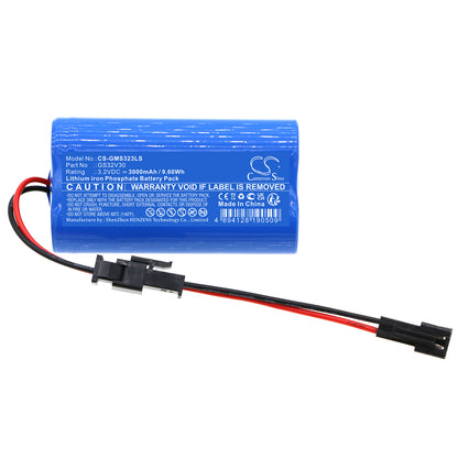 Replacement Battery for Gama Sonic GS-109S-B – Solar Battery – 3000mAh / 3.2V - image 3