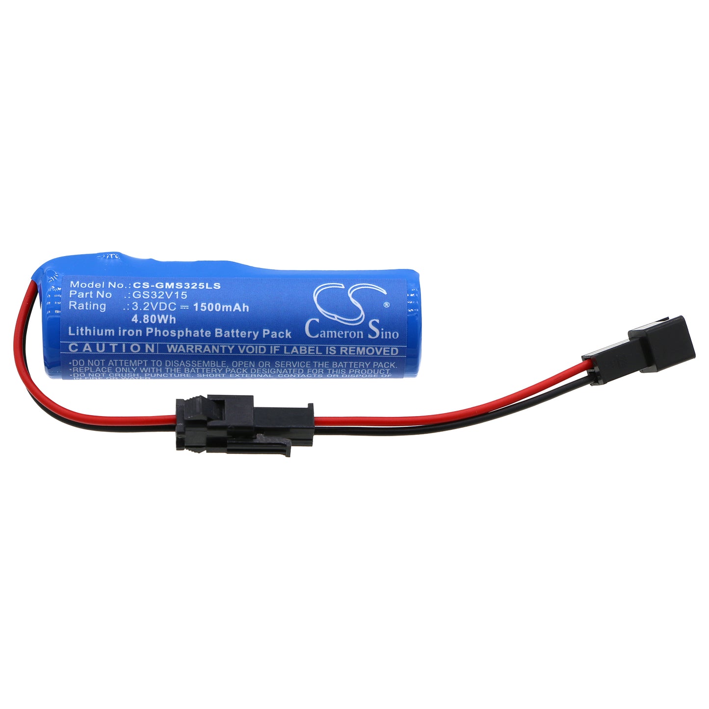 Replacement Battery for Gama Sonic Solar Coach Light 10001 – Solar Battery – 1500mAh / 3.2V - image 3