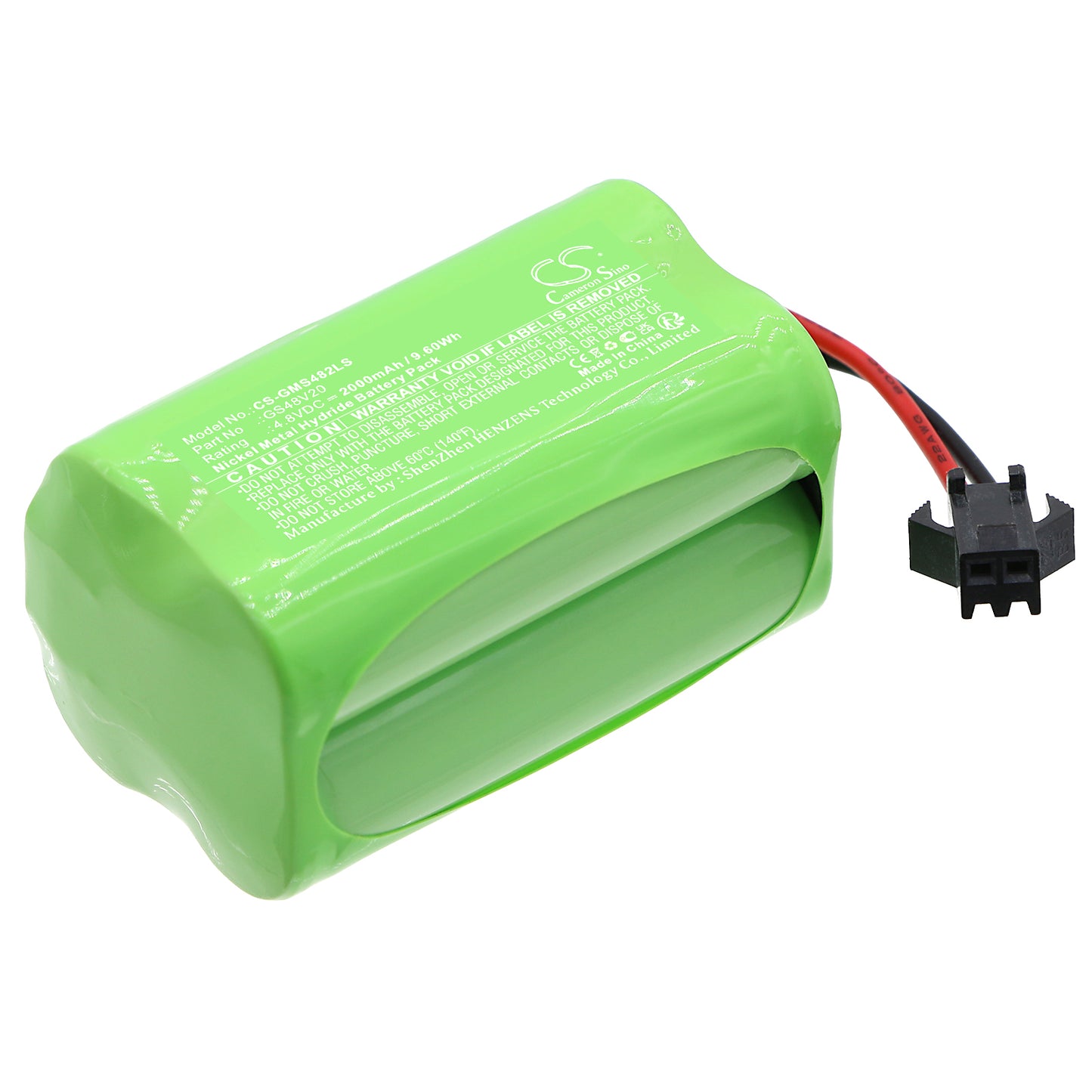 Replacement Battery for Gama Sonic GS-16B – Solar Battery – 2000mAh / 4.8V - image 1