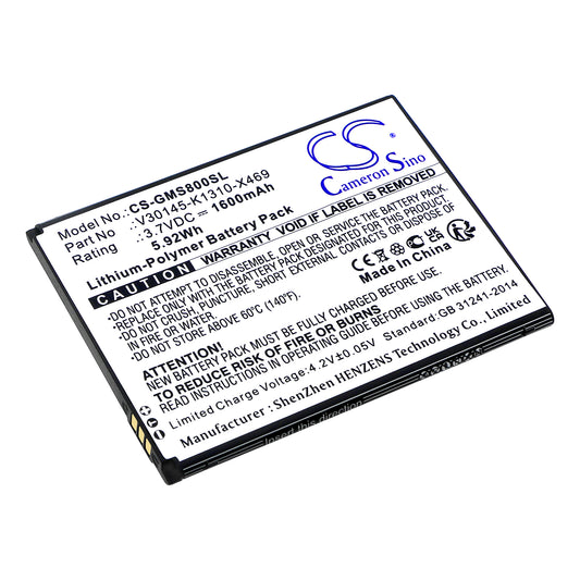 Replacement Battery for Gigaset GS80 – Mobile, SmartPhone – 1600mAh / 3.7V