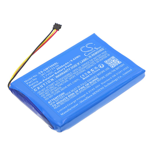 Replacement Battery for Garmin Tread 5.5 – GPS, Navigator – 2600mAh / 3.7V