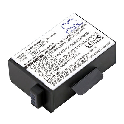 Replacement Battery for Garmin  Virb 360 – Camera – 1100mAh / 4.18Wh / 3.8V