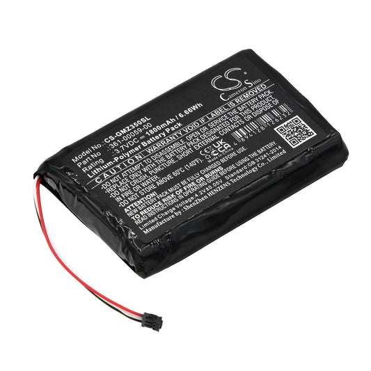 Replacement Battery for Garmin ZUMO 350LM – GPS, Navigator – 1800mAh / 3.7V