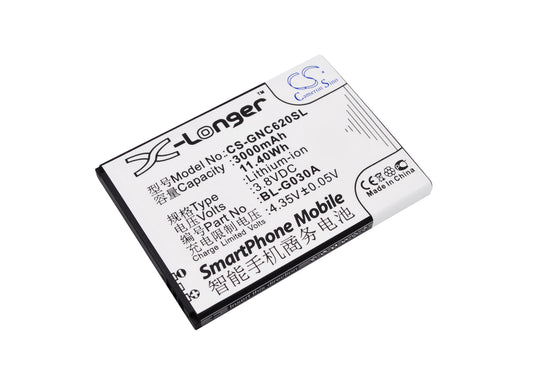 Replacement Battery for GIONEE GN181 – Mobile, SmartPhone – 3000mAh / 3.8V
