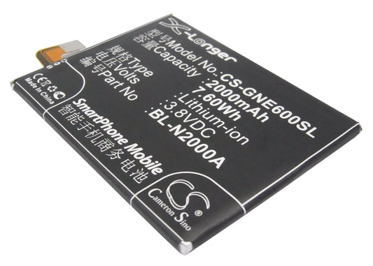 Replacement Battery for BLU | Fly | GIONEE Life Pure – Mobile, SmartPhone – 2000mAh / 3.8V