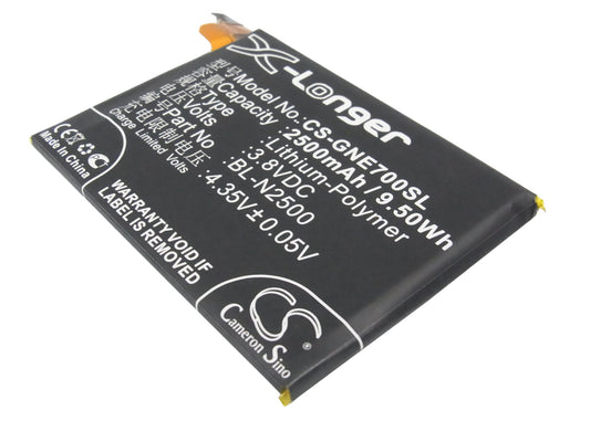 Replacement Battery for BLU | GIONEE Life Pure XL – Mobile, SmartPhone – 2500mAh / 3.8V