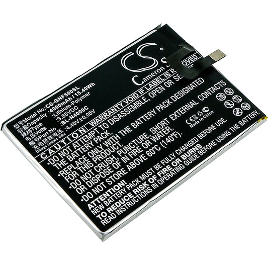 Replacement Battery for GIONEE F5 – Mobile, SmartPhone – 4000mAh / 3.85V