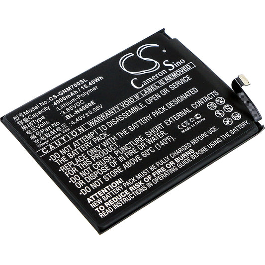 Replacement Battery for GIONEE M7 – Mobile, SmartPhone – 4000mAh / 3.85V