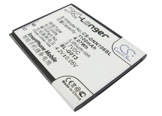 Replacement Battery for GIONEE GN106 – Mobile, SmartPhone – 1100mAh / 3.7V