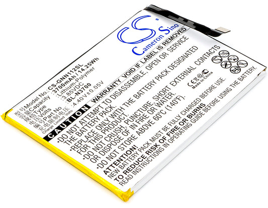 Replacement Battery for GIONEE Elife S10B – Mobile, SmartPhone – 3700mAh / 3.85V