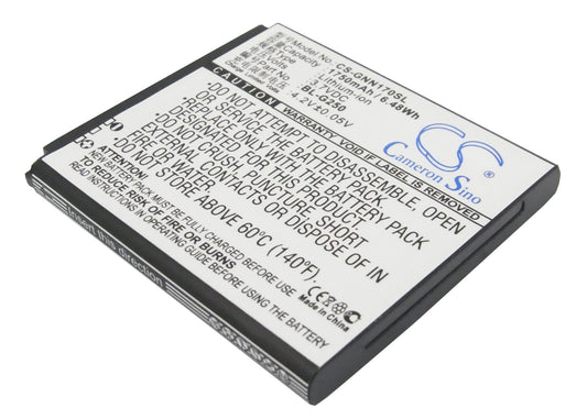 Replacement Battery for GIONEE GN170 – Mobile, SmartPhone – 1750mAh / 3.7V