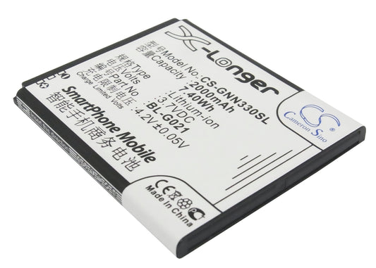 Replacement Battery for GIONEE GN777 – Mobile, SmartPhone – 2000mAh / 3.7V