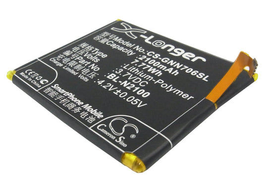 Replacement Battery for GIONEE GN706L – Mobile, SmartPhone – 2100mAh / 3.7V