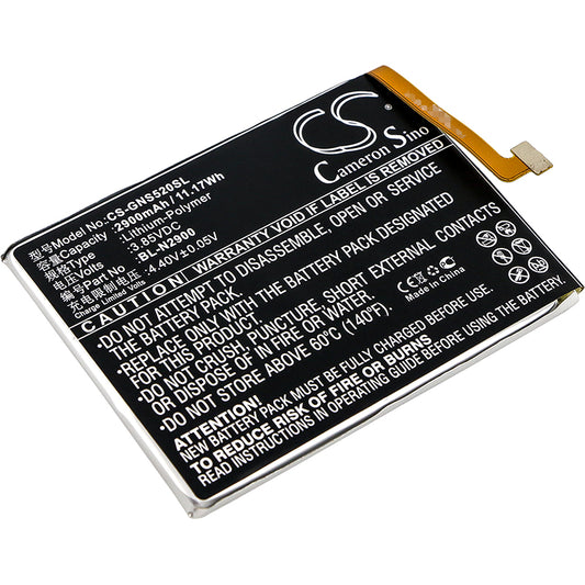 Replacement Battery for GIONEE S5 – Mobile, SmartPhone – 2900mAh / 3.85V
