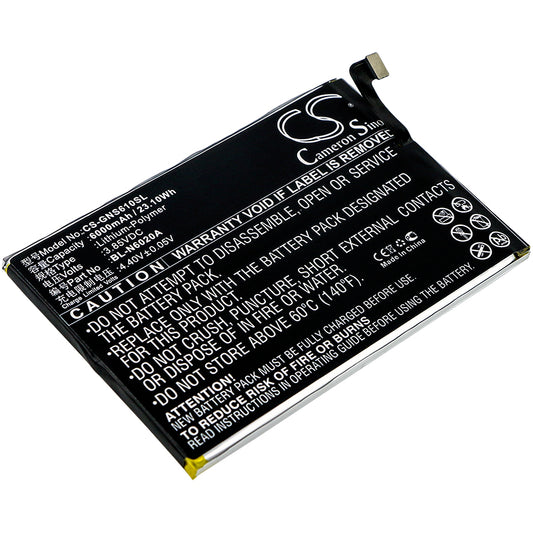 Replacement Battery for GIONEE M6s Plus – Mobile, SmartPhone – 6000mAh / 3.85V