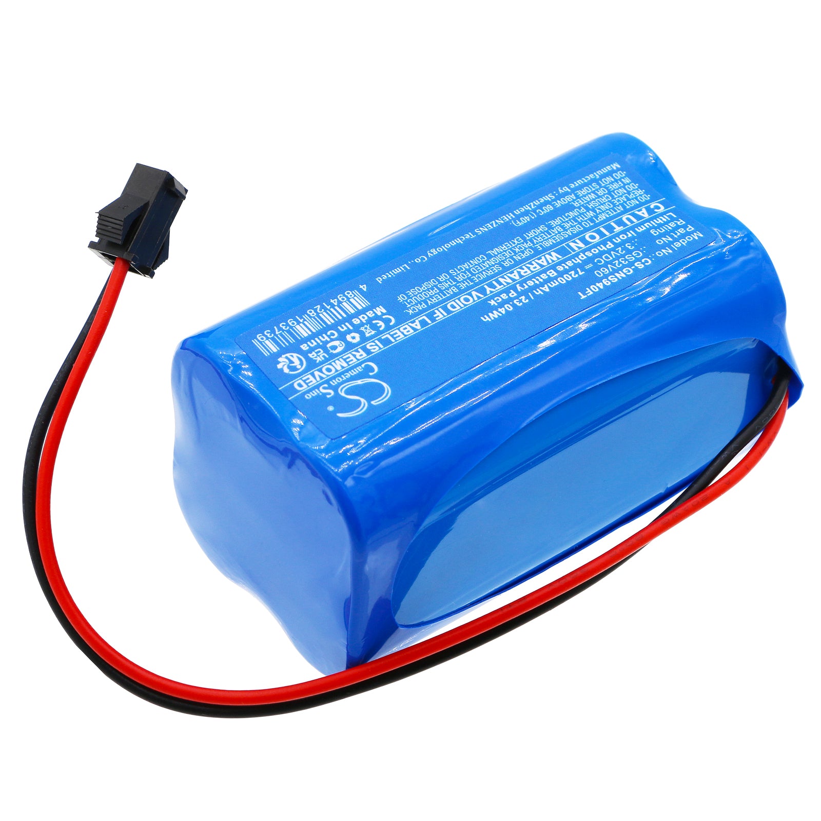 Replacement Battery for Gama Sonic GS-94C-D – Solar Battery – 7200mAh / 3.2V - image 2