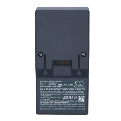 Replacement Battery for Genius Invictus X3 – Vacuum – 2000mAh / 21.6V