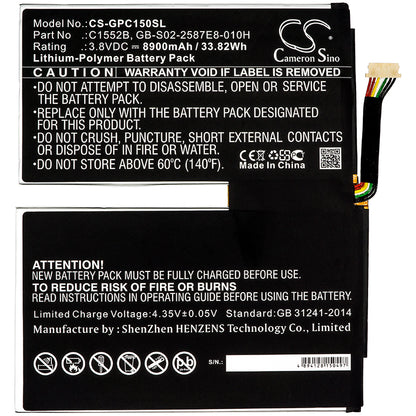 Replacement Battery for Google Pixel C – Tablet – 8900mAh / 3.8V - image 3