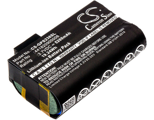 Replacement Battery for Topcon | Getac | Sokkia | AdirPro | Nautiz FC-236 – Barcode Scanner – 5200mAh / 3.7V