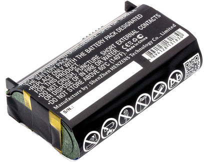 Replacement Battery for Getac  PS236 – Barcode Scanner – 5200mAh / 19.24Wh / 3.7V
