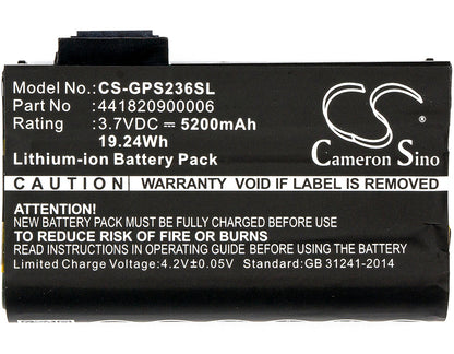 Replacement Battery for AdirPro  PS236B – Barcode Scanner – 5200mAh / 19.24Wh / 3.7V