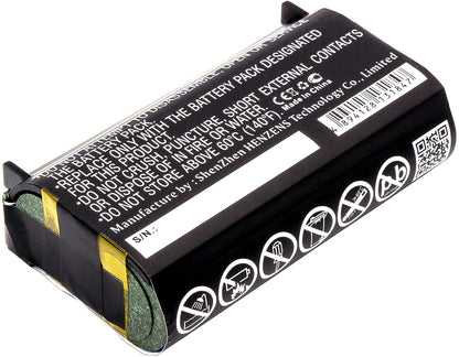 Replacement Battery for Sokkia | Topcon | AdirPro | Nautiz | Getac SHC-236 – Barcode Scanner – 6800mAh / 3.7V