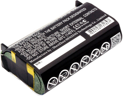 Replacement Battery for Getac  PS236 – Barcode Scanner – 6800mAh / 25.16Wh / 3.7V
