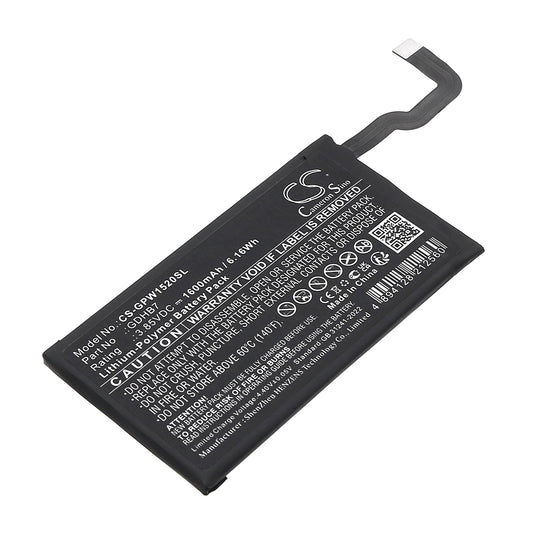 Replacement Battery for Google GC15S – Mobile, SmartPhone – 1600mAh / 3.85V
