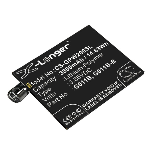 Replacement Battery for Google G011C – Mobile, SmartPhone – 3800mAh / 3.85V
