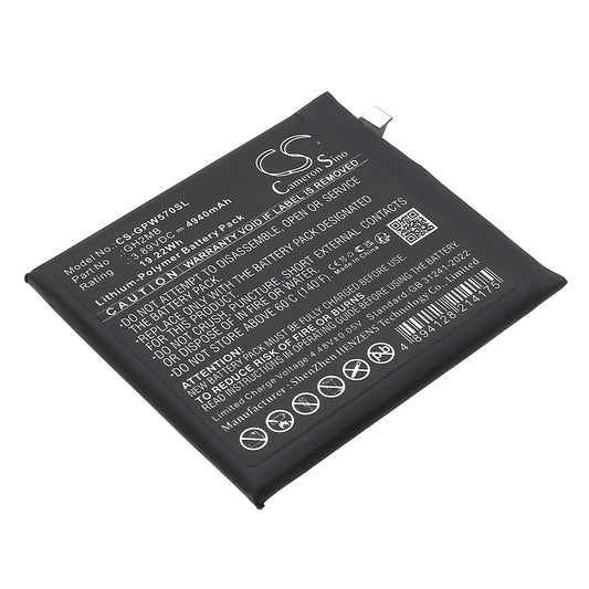 Replacement Battery for Google GQ57S – Mobile, SmartPhone – 4940mAh / 3.89V