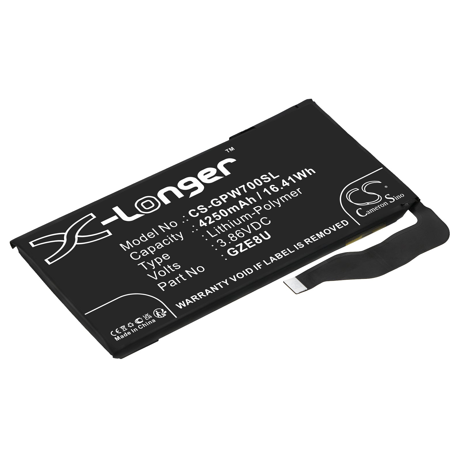 Replacement Battery for Google Pixel 7 – Mobile, SmartPhone – 4250mAh / 3.86V - image 1