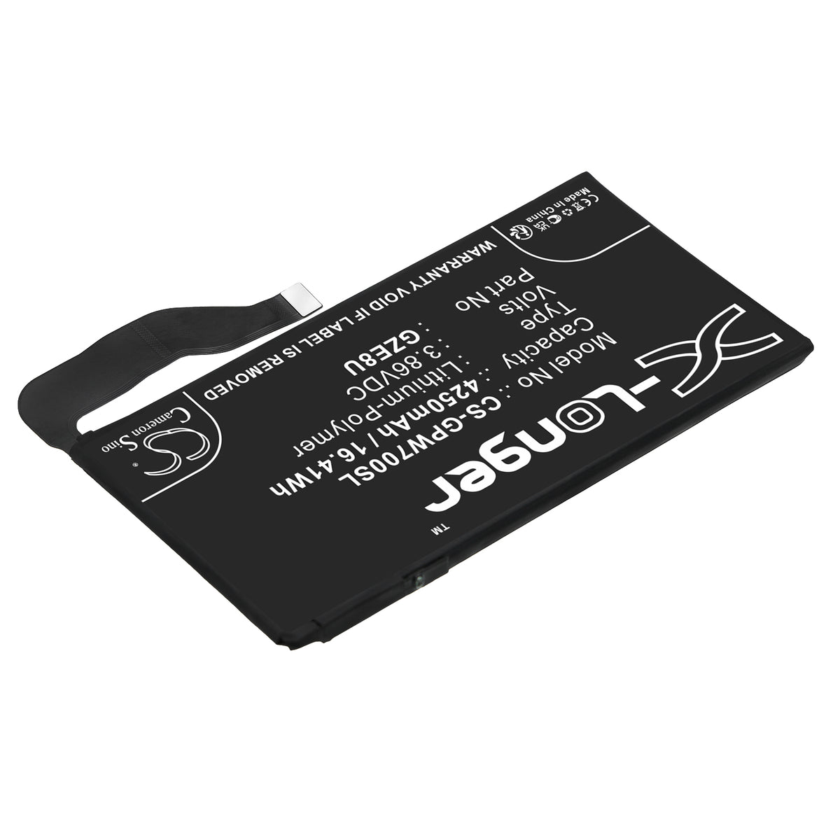 Replacement Battery for Google Pixel 7 – Mobile, SmartPhone – 4250mAh / 3.86V