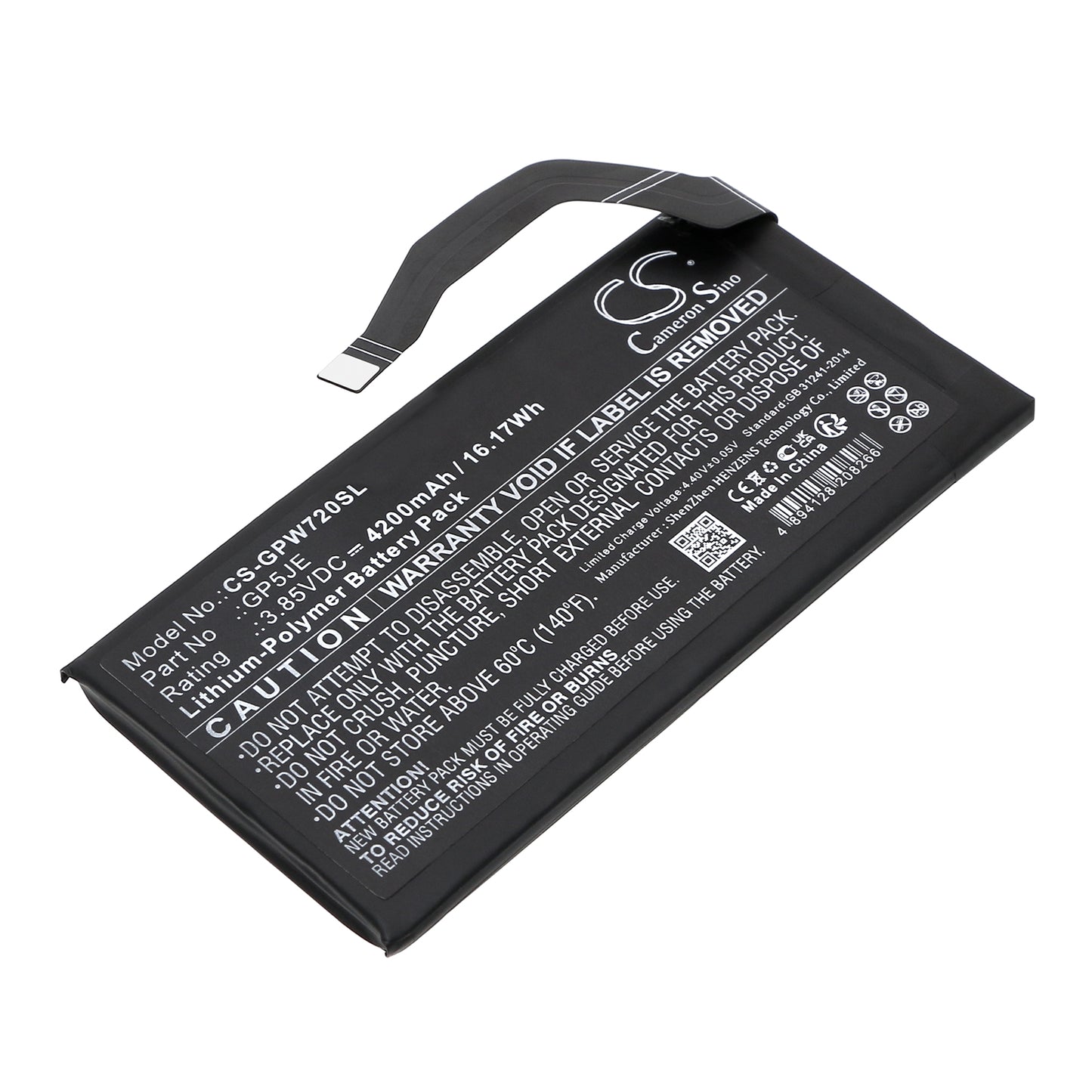 Replacement Battery for Google Pixel 7A – Mobile, SmartPhone – 4200mAh / 3.85V - image 1