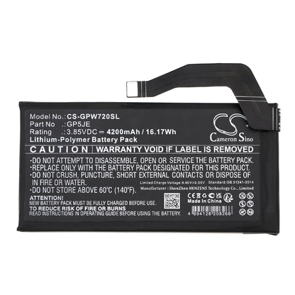 Replacement Battery for Google Pixel 7A – Mobile, SmartPhone – 4200mAh / 3.85V