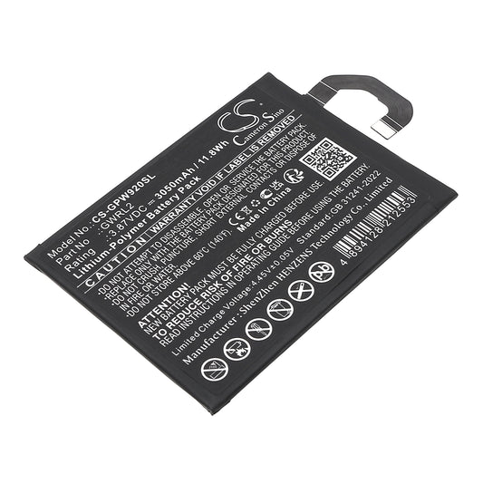 Replacement Battery for Google GC15S – Mobile, SmartPhone – 3050mAh / 3.87V