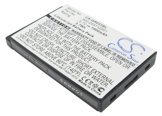 Replacement Battery for Rikaline  6030 – GPS, Navigator – 1000mAh / 3.7V