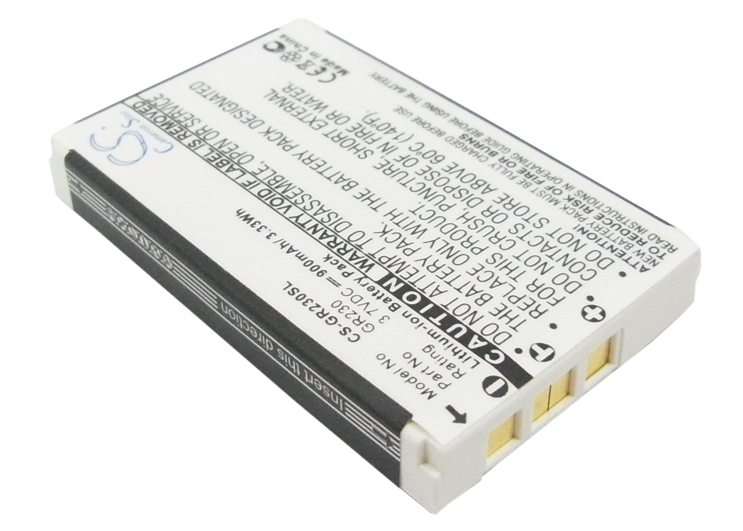 Replacement Battery for Belkin  Bluetooth GPS Receiver – GPS, Navigator – 900mAh/3.33 Wh / 3.7V