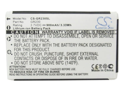 Replacement Battery for Socketmobile  Communications Bluetooth GPS R – GPS, Navigator – 900mAh/3.33 Wh / 3.7V