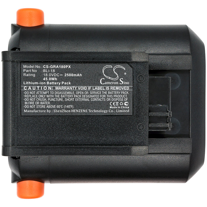 Replacement Battery for Gardena Accu Hedge Trimmer EasyCut Li-18/50 – Garden Tool – 2500mAh / 18V - image 3