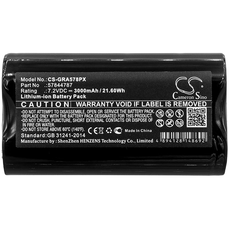 Replacement Battery for Gardena Groom Barber – Garden Tool – 3000mAh / 7.2V - image 3