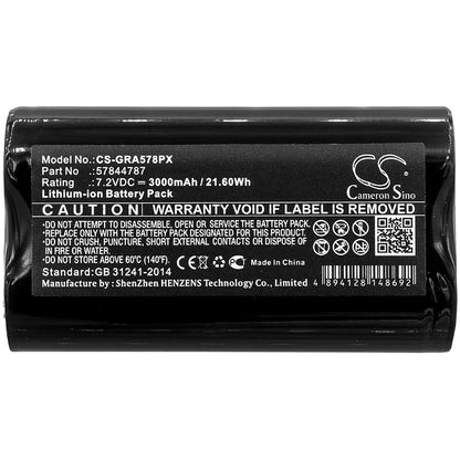 Replacement Battery for Gardena Groom Barber – Garden Tool – 3000mAh / 7.2V - image 3
