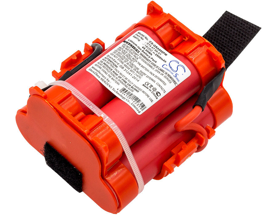Replacement Battery for Flymo  1200 R – Lawn Mowers – 2500mAh / 45.00Wh / 18.0V
