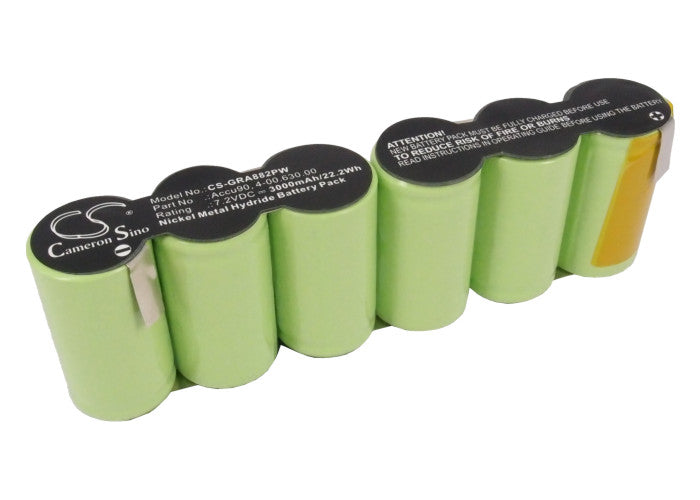 Replacement Battery for Gardena Rasenschere – Garden Tool – 3000mAh / 7.2V - image 1