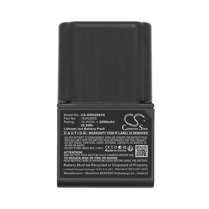 Replacement Battery for Gtech Hylite – Vacuum – 2000mAh / 14.4V