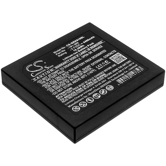 Replacement Battery for GE Druck IO620 – Equipment, Survey, Test – 4400mAh / 3.7V